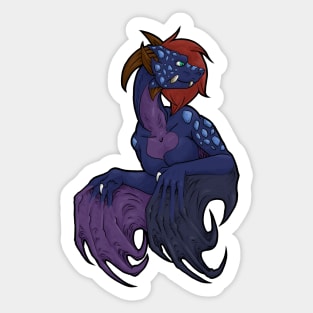 Feral Wyvern Belle Sticker